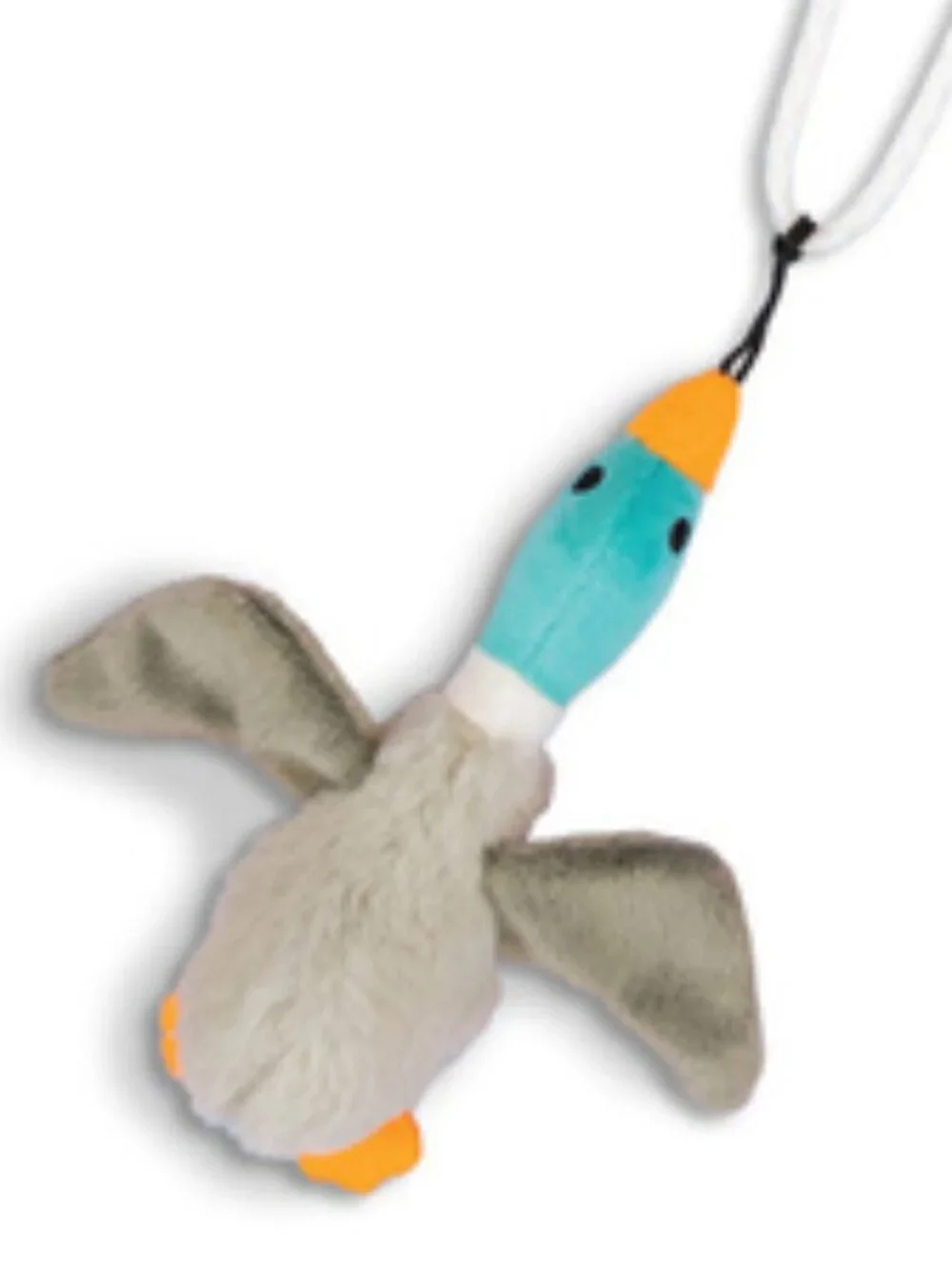 Outward Hound Tail Teaser Interactive Dog Wand Toy w/ a Squeaker & Crinkle Wings